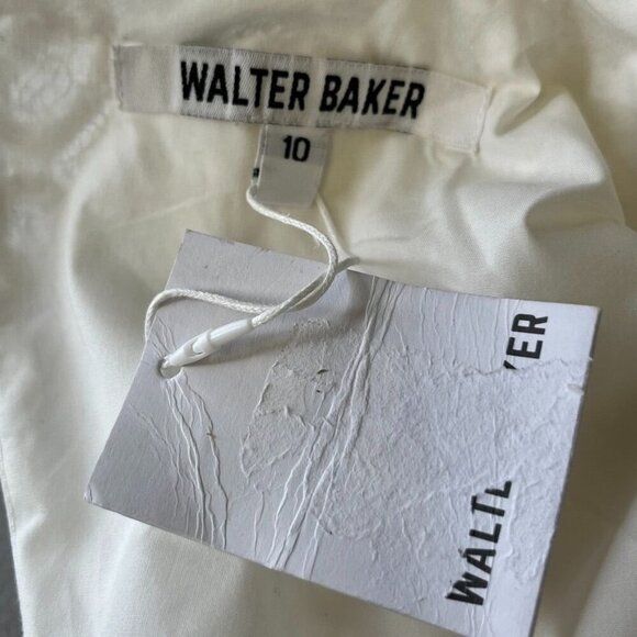 Walter Baker Caroline Dress Size 10 Ivory Lace New With Tag MIni - Picture 11 of 14